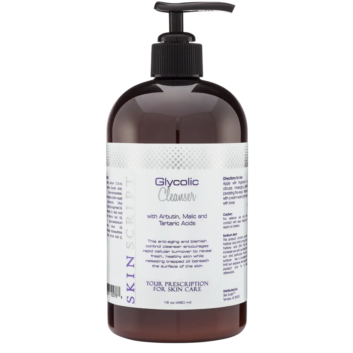 Smooth skin with Skin Script Glycolic Cleanser – your secret to a glowing complexion
