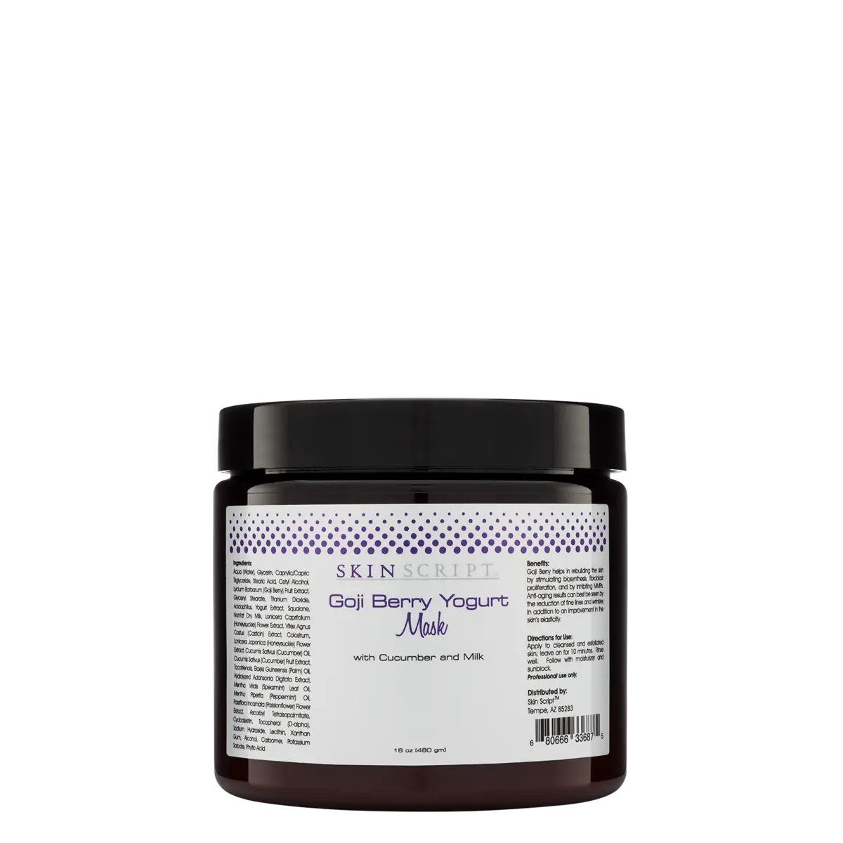 Gogi Berry Yogurt Mask Skin Script
